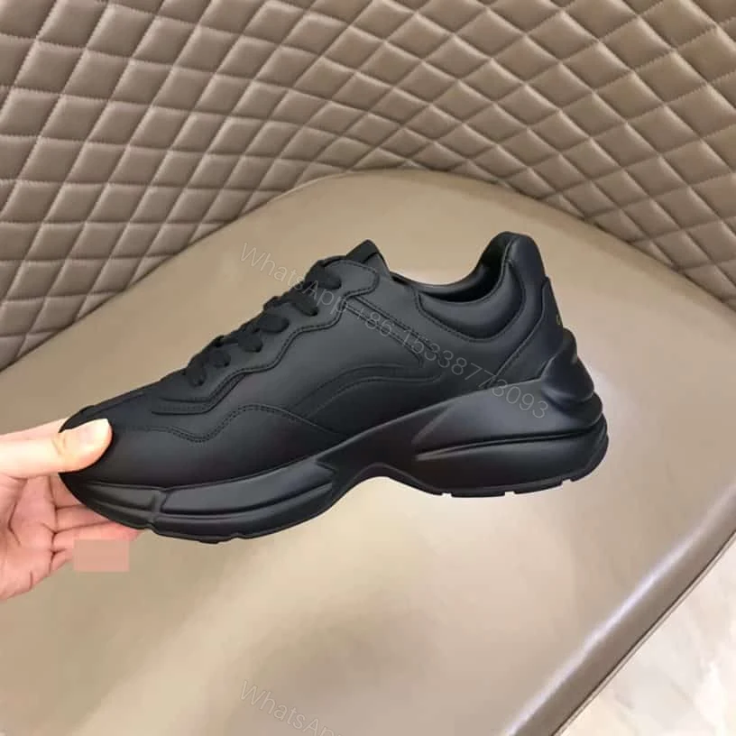 View 5 of Gucci Rhyton Low Top Sneakers In Black – GC125