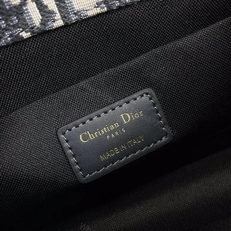 View 4 of Dior-Inspired Canvas Crossbody: Luxe Everyday Bag