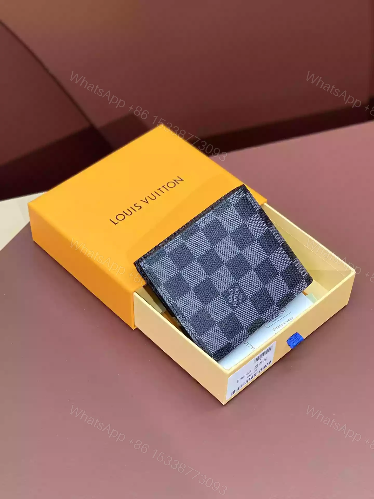 View 3 of LV AMERIGO WALLET DAMIER GRAPHITE CANVAS – RRG096