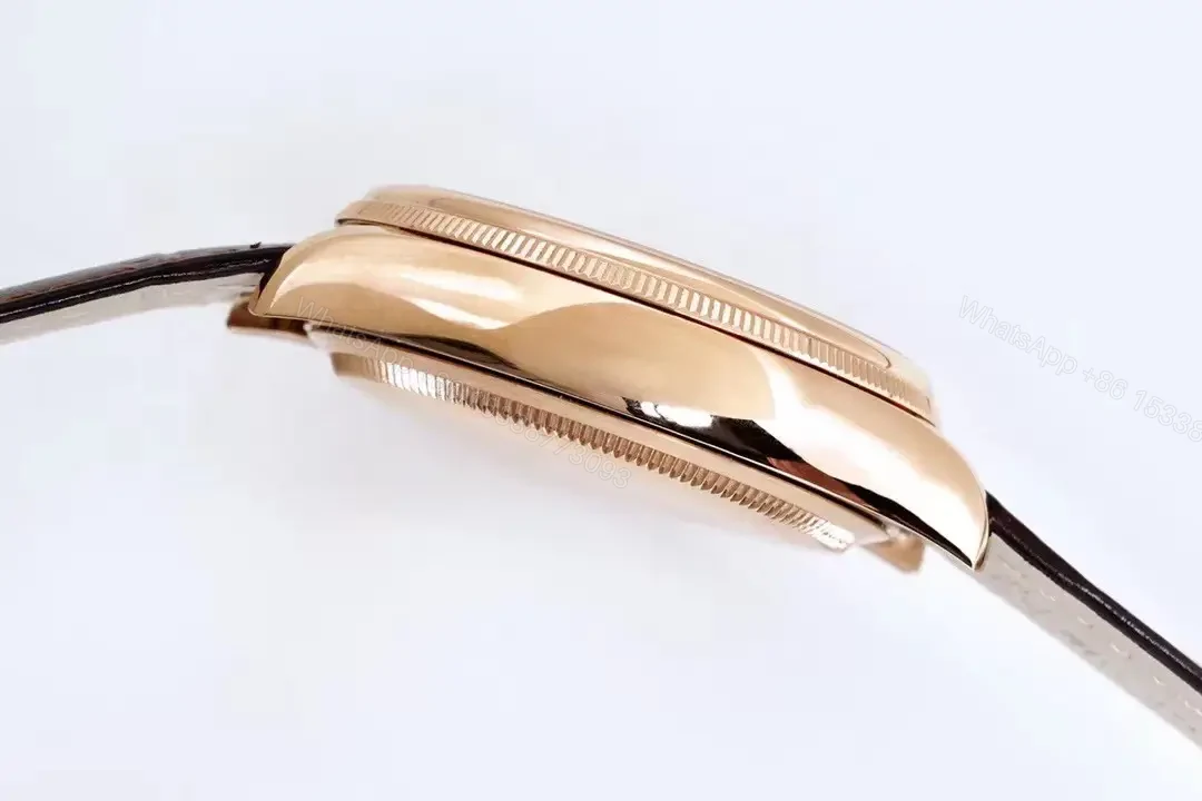 View 6 of Refined cellini black dial replica 39MM Everose Gold 50515-0010