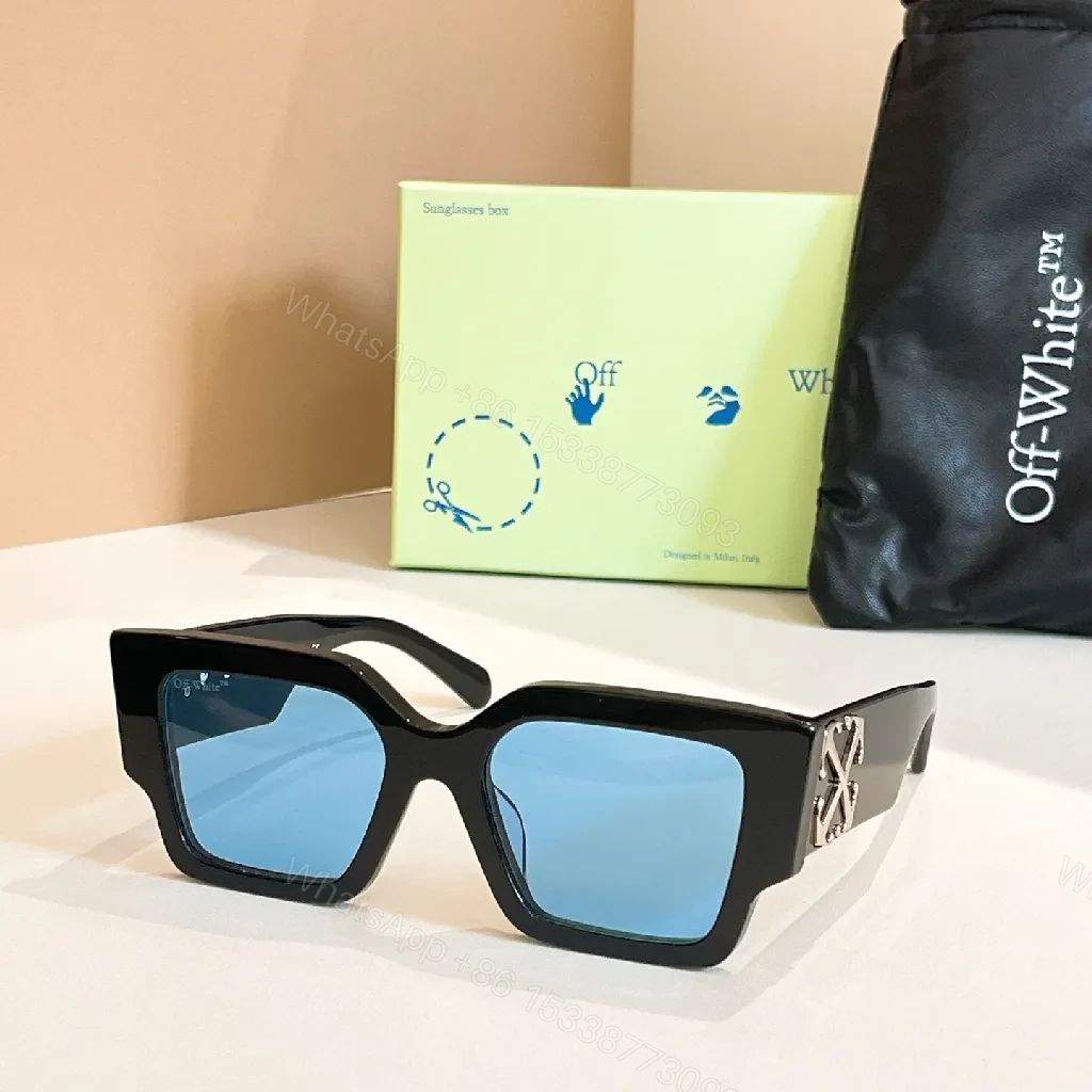View 10 of Oversized Black Square Sunglasses - Bold, UV-Guard, Sculpted Frame