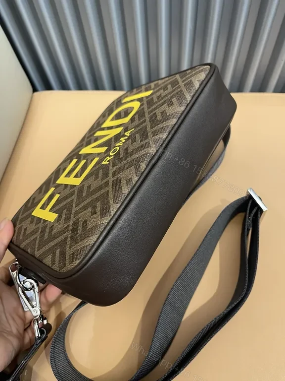 View 7 of Bold Monogram Crossbody with Fendi Touch Bag