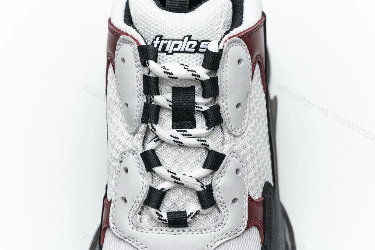 View 6 of Balenciaga NEW Triple S Black Brown Red 541624 W09O1 2268