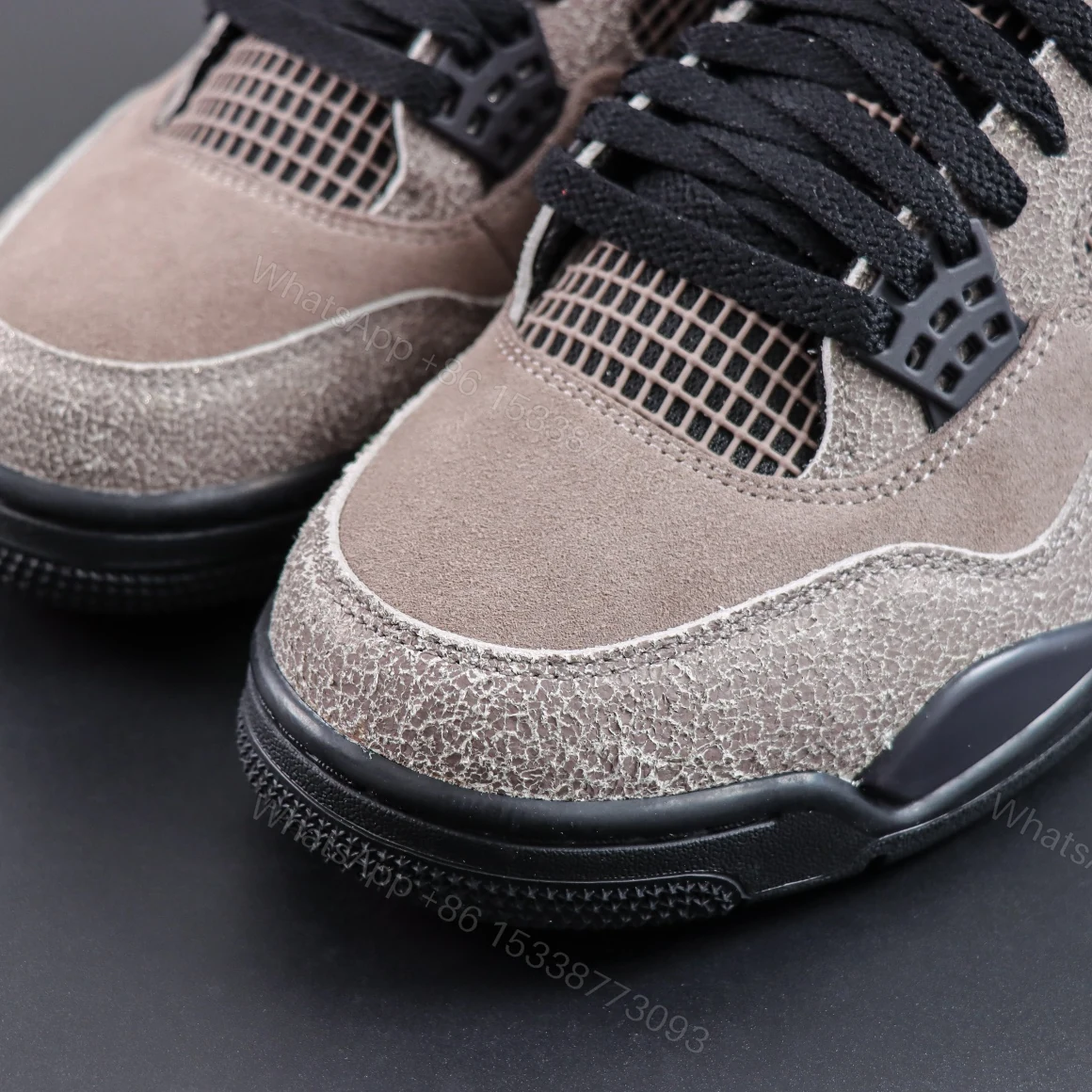 View 4 of Air Jordan 4 Retro Taupe Haze Reps