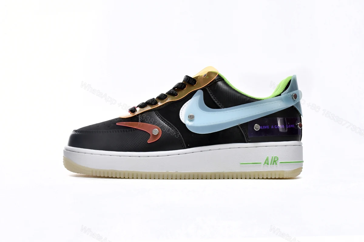 View 9 of Nike Air Force 1 Low Have A Good Game Black