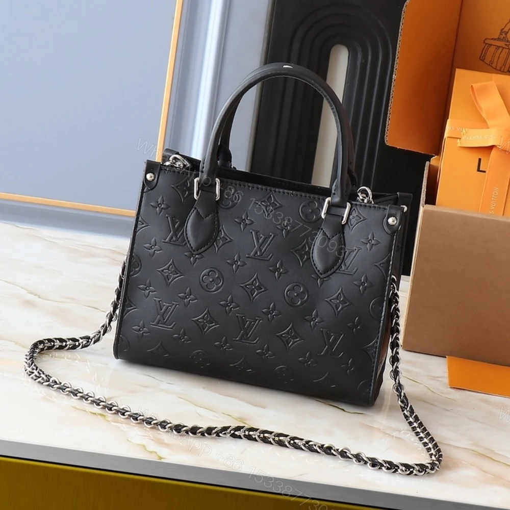 View 4 of Louis Vuitton Onthego PM Black 25Cm M14576