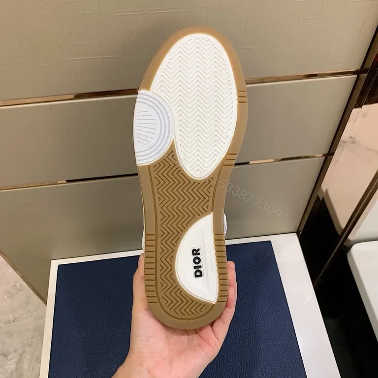 View 8 of Dior Soft-Structure High-Top: Monogram Mesh Luxury Sneaker