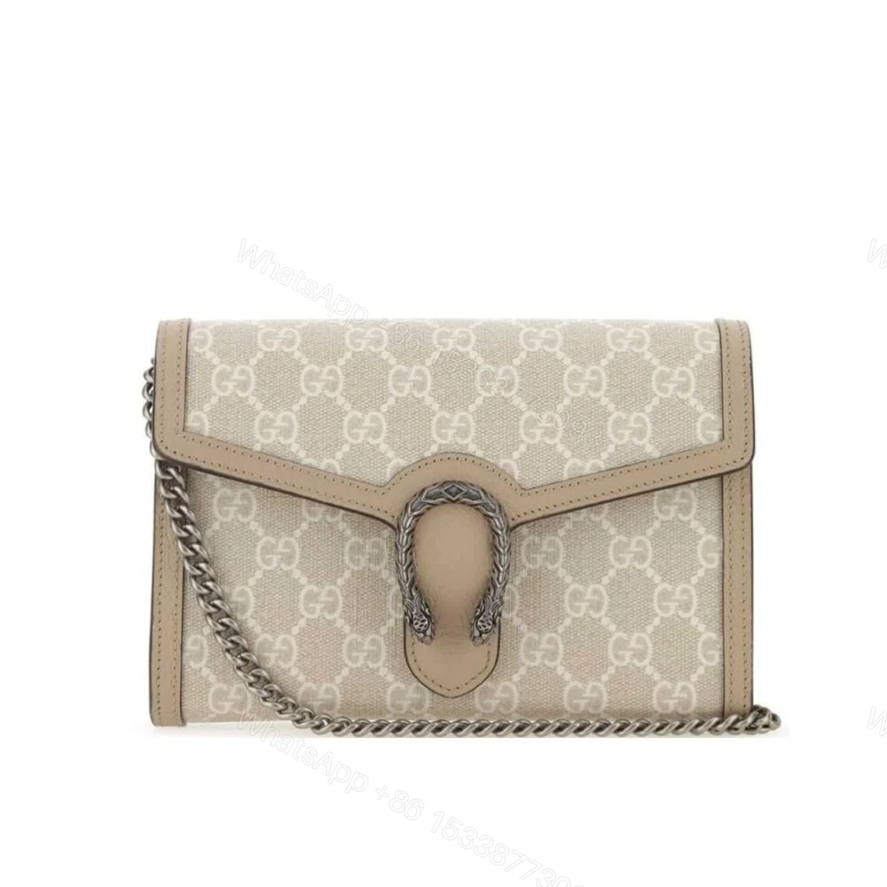 Gucci Dionysus GG Mini Chain Wallet Beige 20Cm 401231 UULBN 9683 — view 1