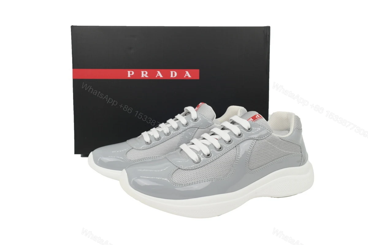 View 6 of Prada Off-White Gray