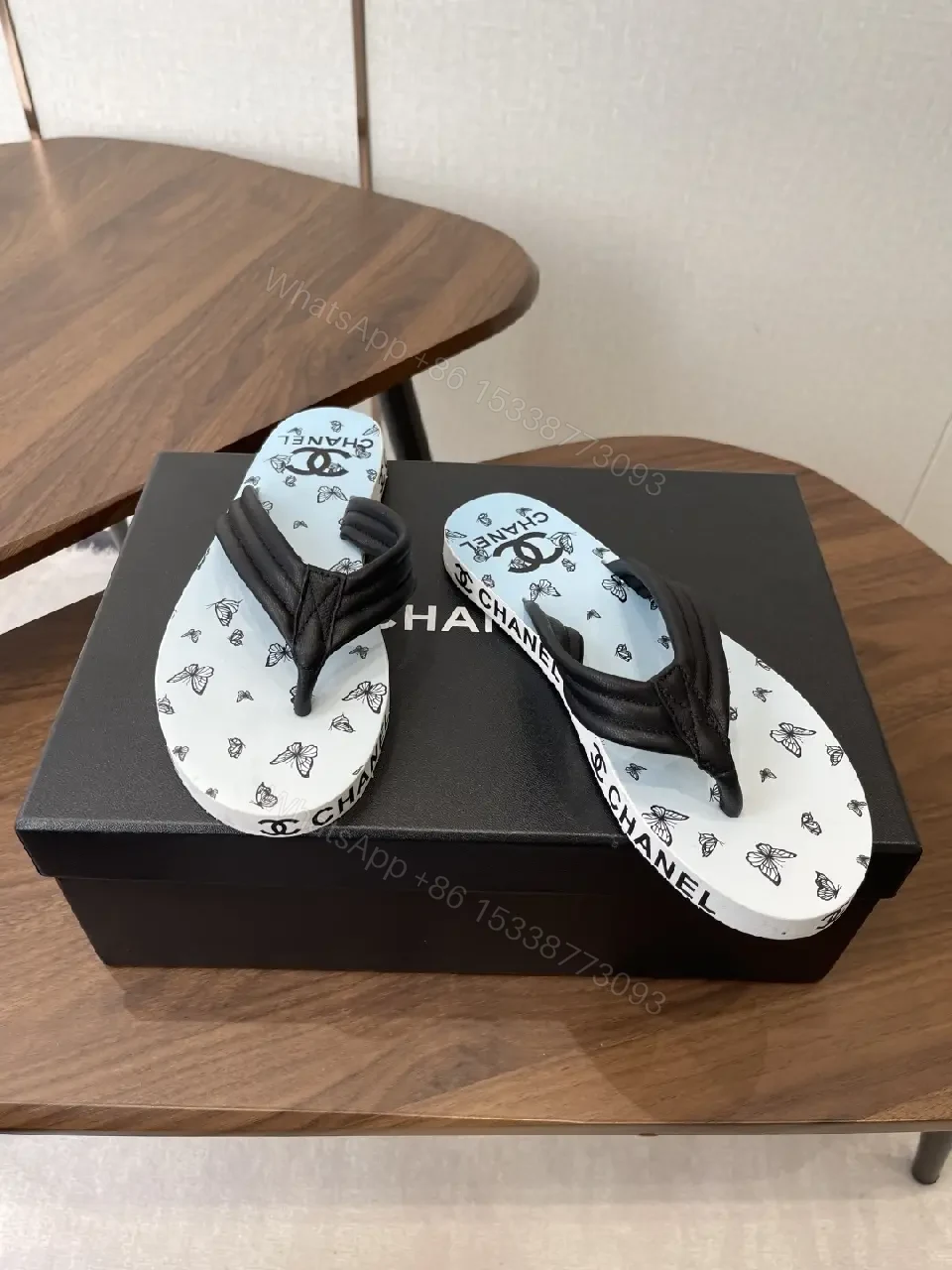 View 5 of Floral Flip-Flops: Luxe Comfort, Lightweight Resort Sandals
