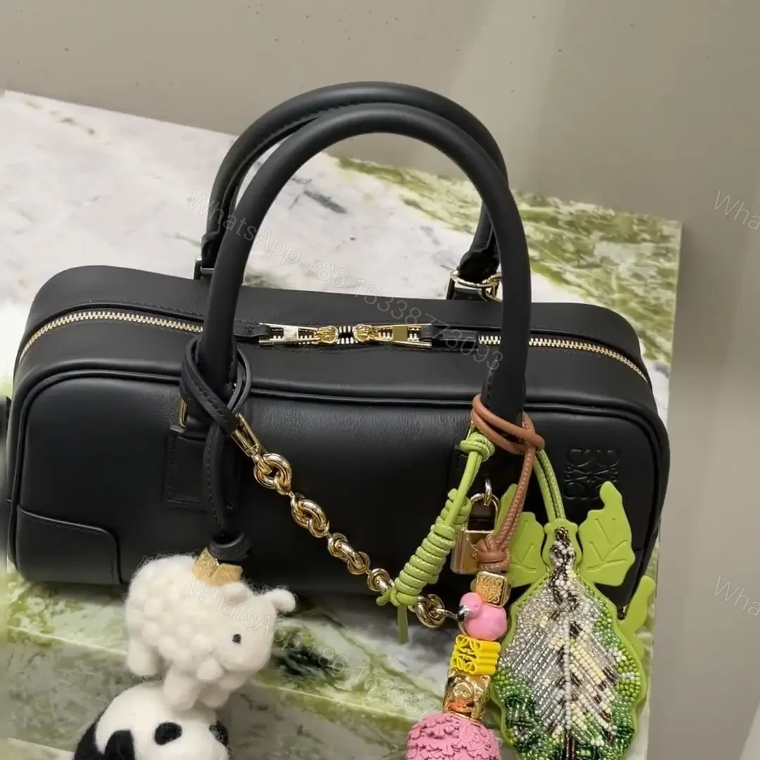 View 14 of 高仿Loewe*Amazona系列1100橫版手提包黑色免檢版