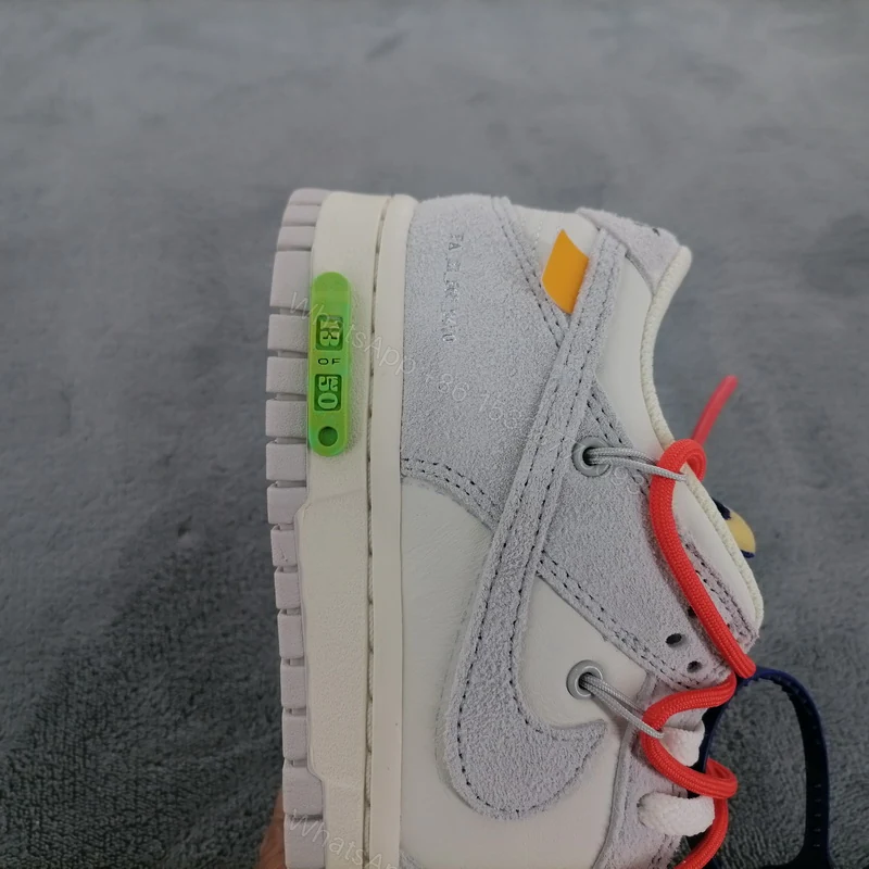 View 6 of OFF WHITE x Nike Dunk SB Low The 50 NO.13 DJ0950-110