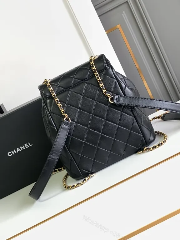 View 2 of Chic Quilted Flap Backpack â€“ Luxury Everyday Carry