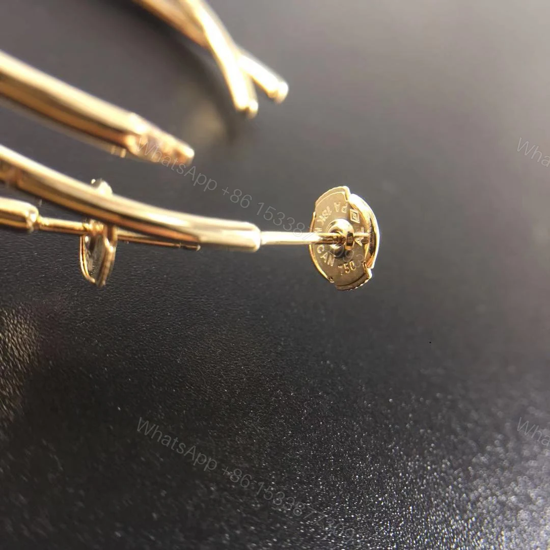 View 4 of Cartier Juste Un Clou Earrings, Diamonds