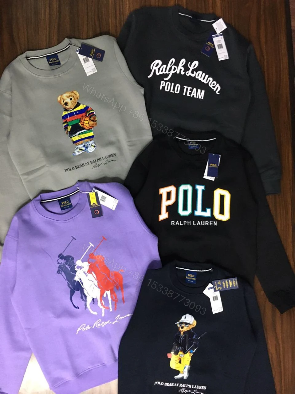 View 4 of FIRST COPY RALPH PREMIUM ROUND NECK SWEATSHIRT