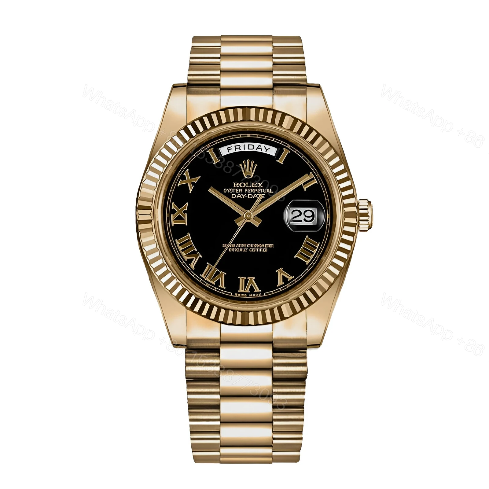 Rolex Day-Date Collection Black Replica — view 1