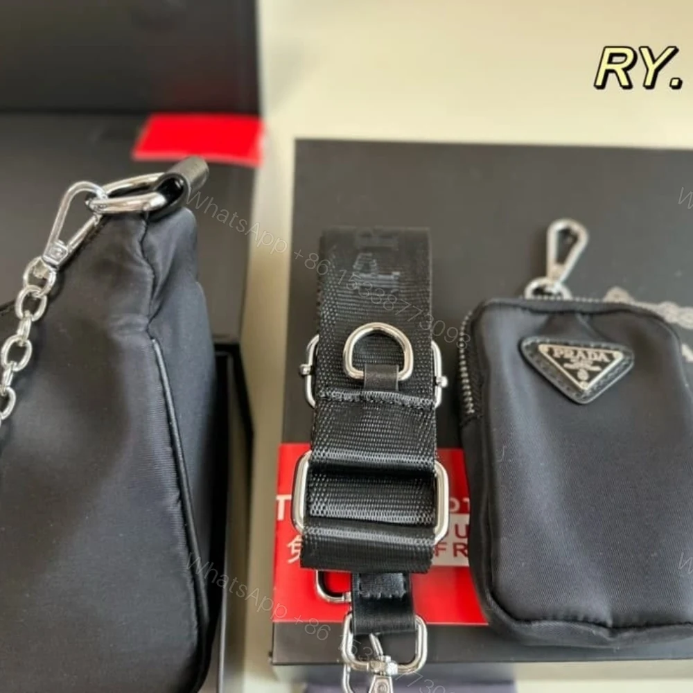 View 6 of Prada Re Edition 2005 Re Nylon Bag Black 26Cm