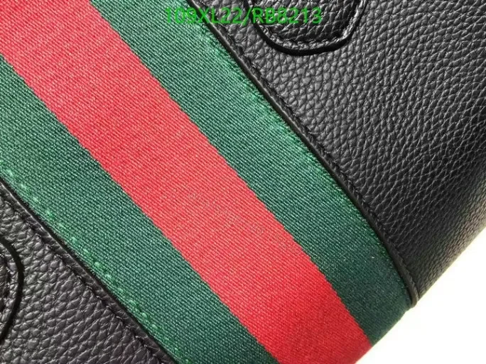 View 4 of Gucci Replica Ophidia Leather AAAA Black Bag
