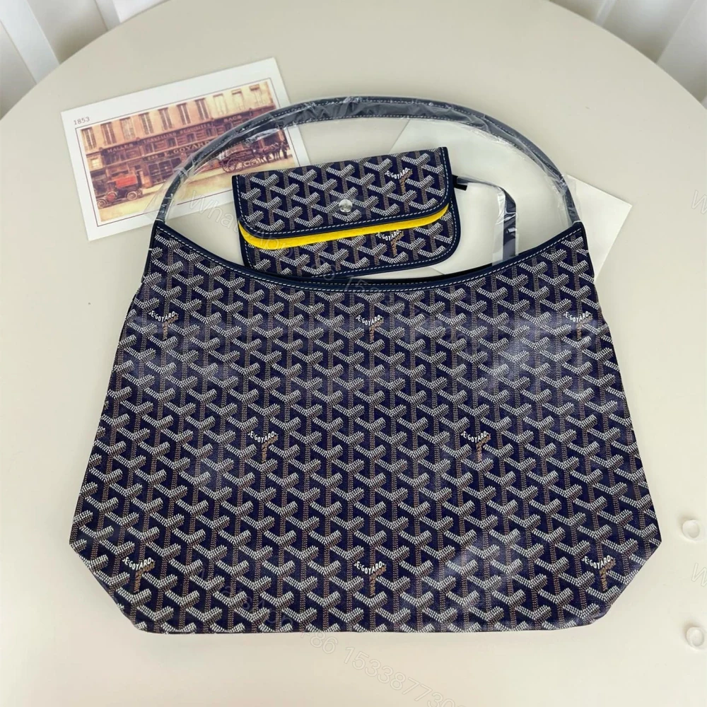View 2 of 高仿Goyard*Hobo系列BOHEMEB單肩子母手袋深藍免檢版