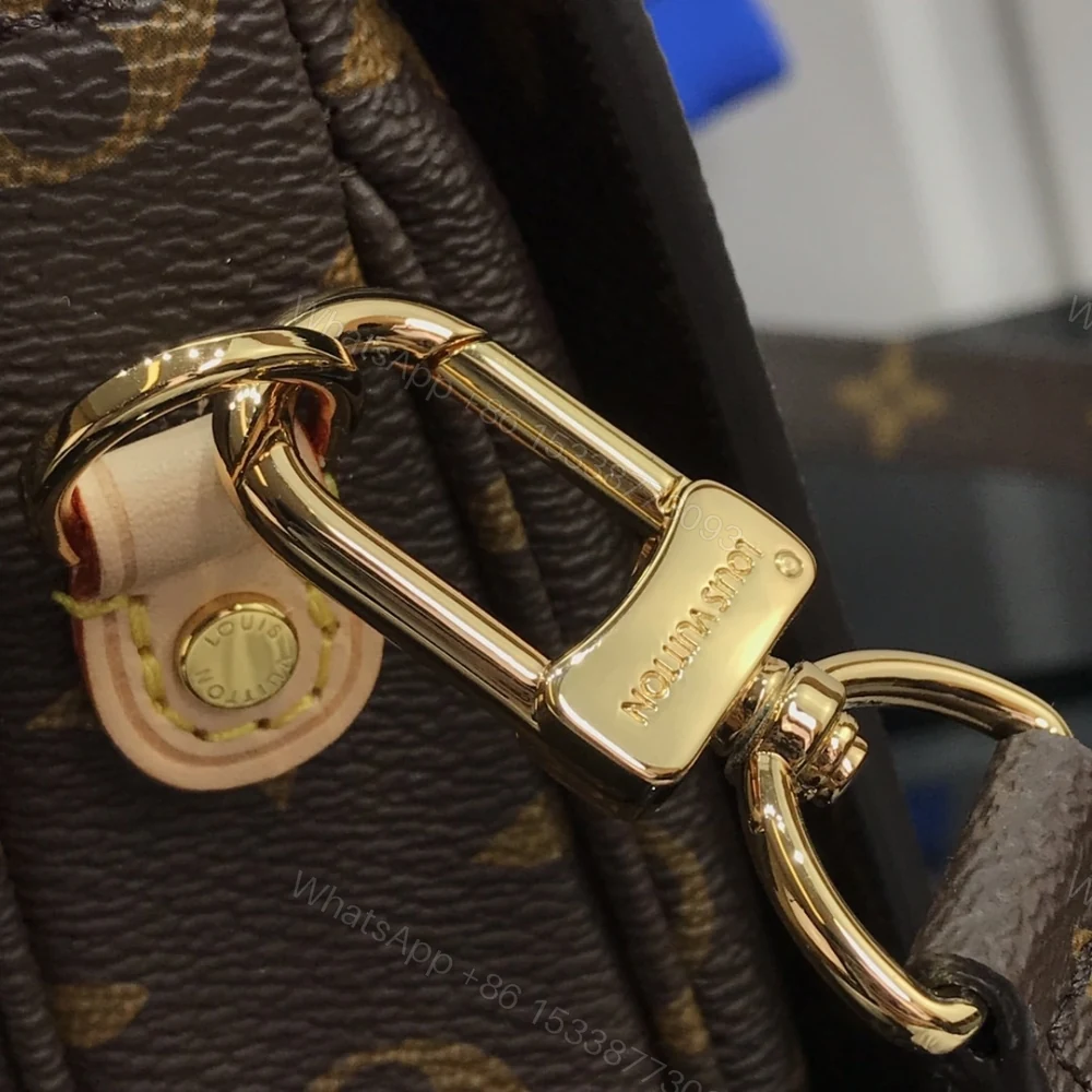 View 8 of Louis Vuitton Pochette Métis Monogram Canvas Brown 25Cm M44875