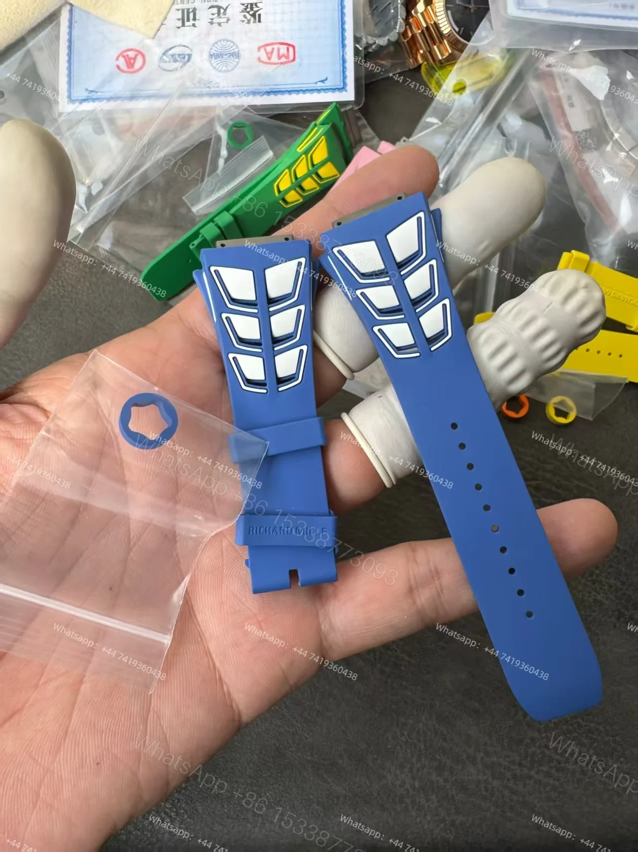 View 9 of Richard Mille RM055 Replacement Strap