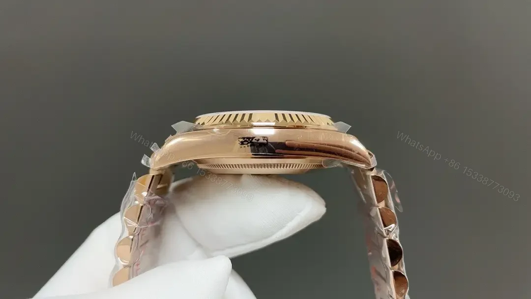 View 5 of Rolex Day-Date 36 Week Calendar Gold Automatic Watch RLX-DD-36-WKCAL-GOLD
