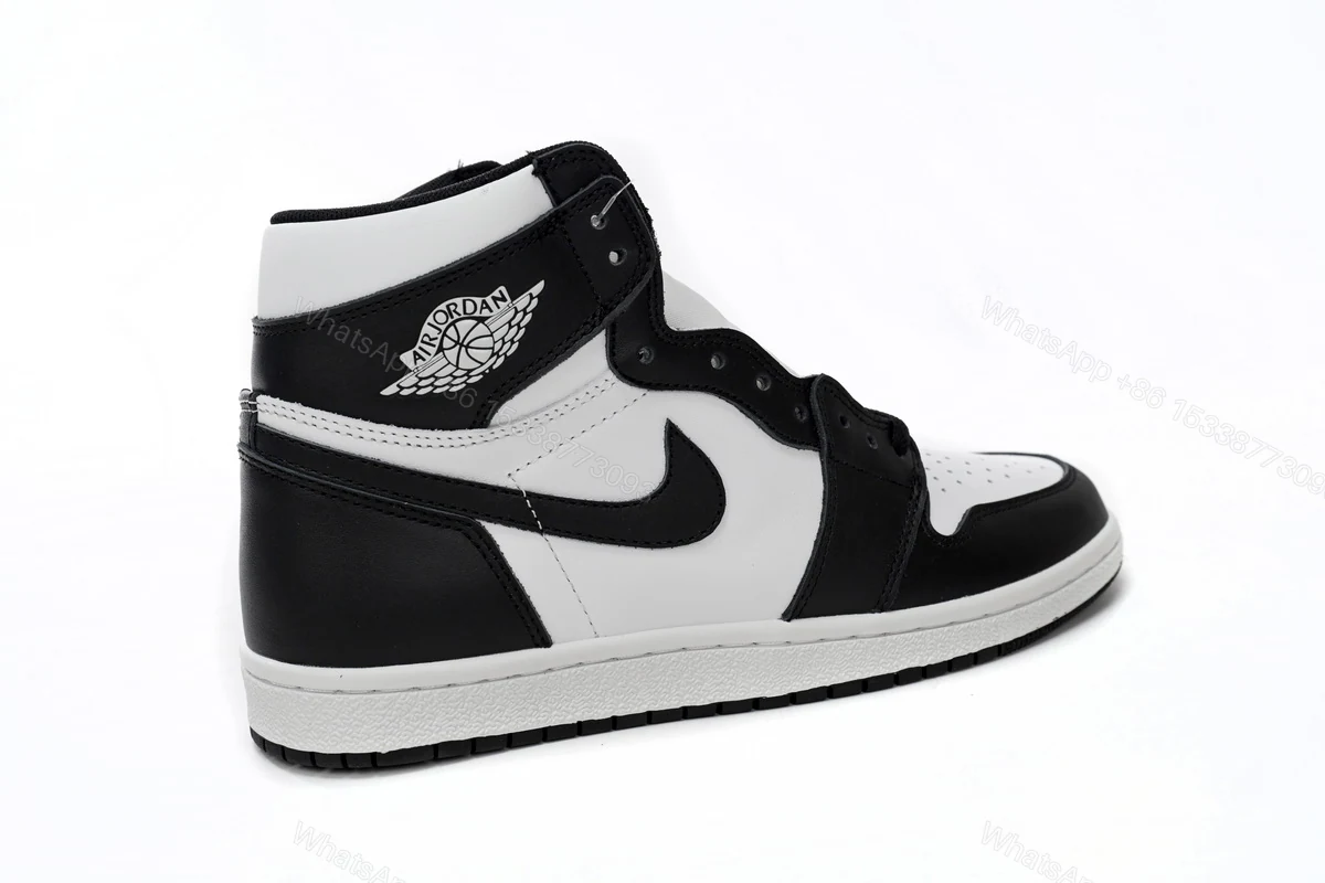 View 6 of Air Jordan 1 ’85 Hi “Panda Black And White BQ4422-001
