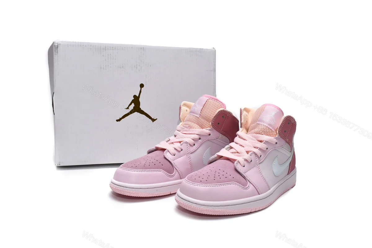 Air Jordan 1 Mid Digital Pink (W) CW5379-600 — view 2
