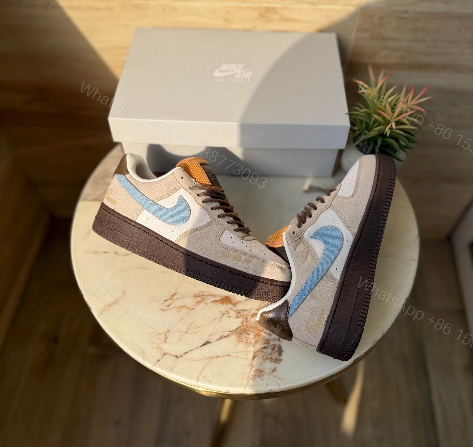 View 7 of FIRST COPY NIKE AIRFORCE ONE LOVE AND PEACE FOR MEN