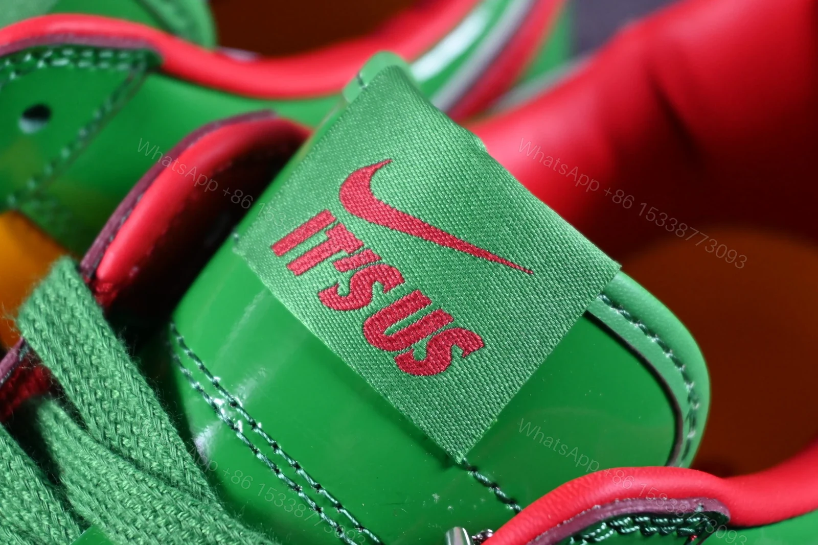 View 6 of Nike Air Force 1 Low Lil Yachty Concrete Boys Lucky Green