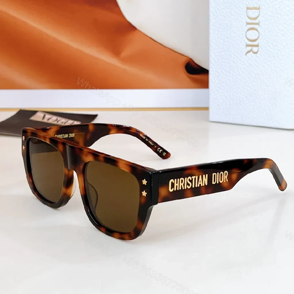 Bold Tortoiseshell Sunglasses — Designer Pattern, UV Protection — view 1