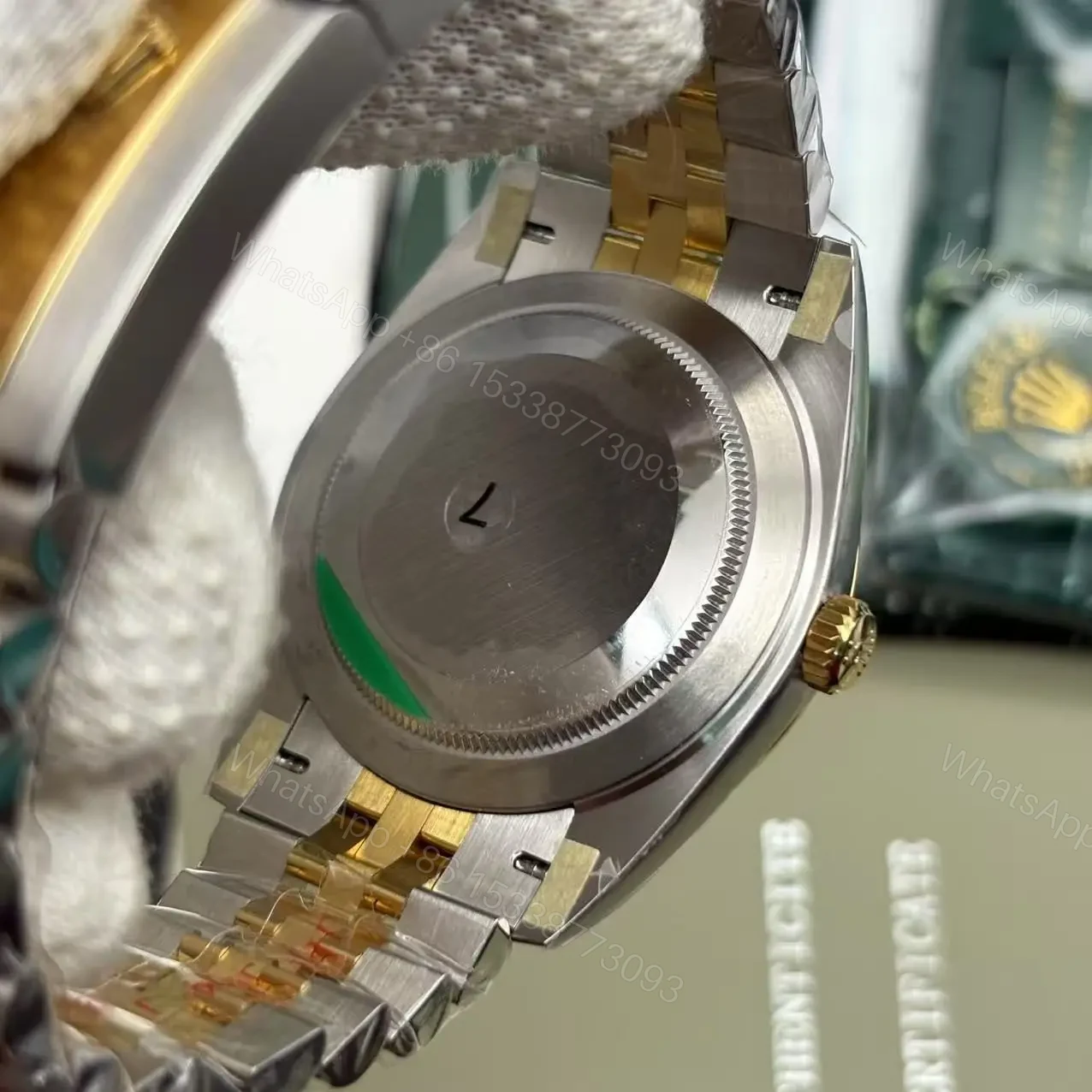 View 3 of Rolex Datejust 126233 Wimbledon Replica