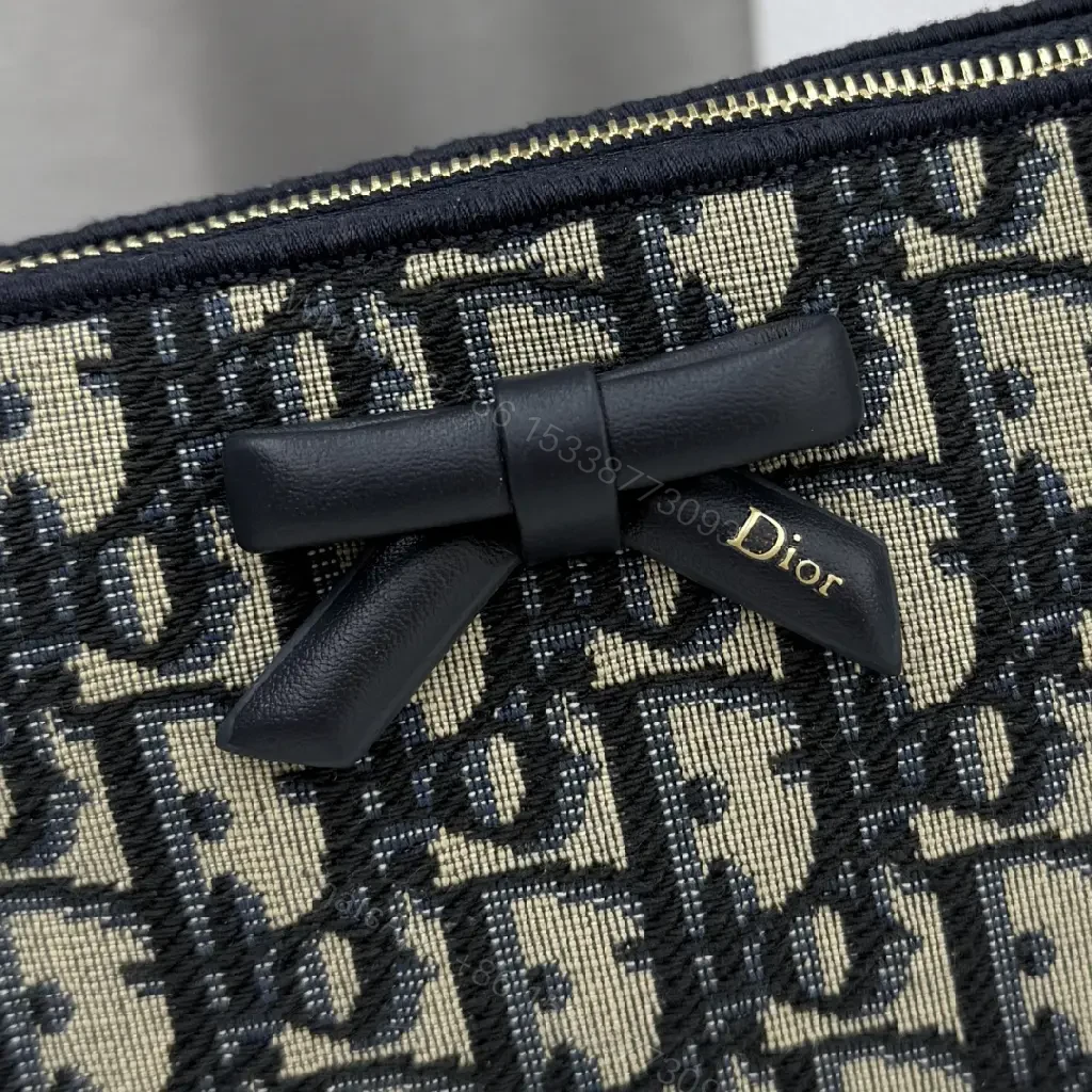 View 3 of Monogram Clutch with Chain Handle — Modern Luxe Evening Bag