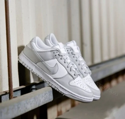 View 4 of Nike SB Dunk Low Fog Grey First Copy Shoes | COD India