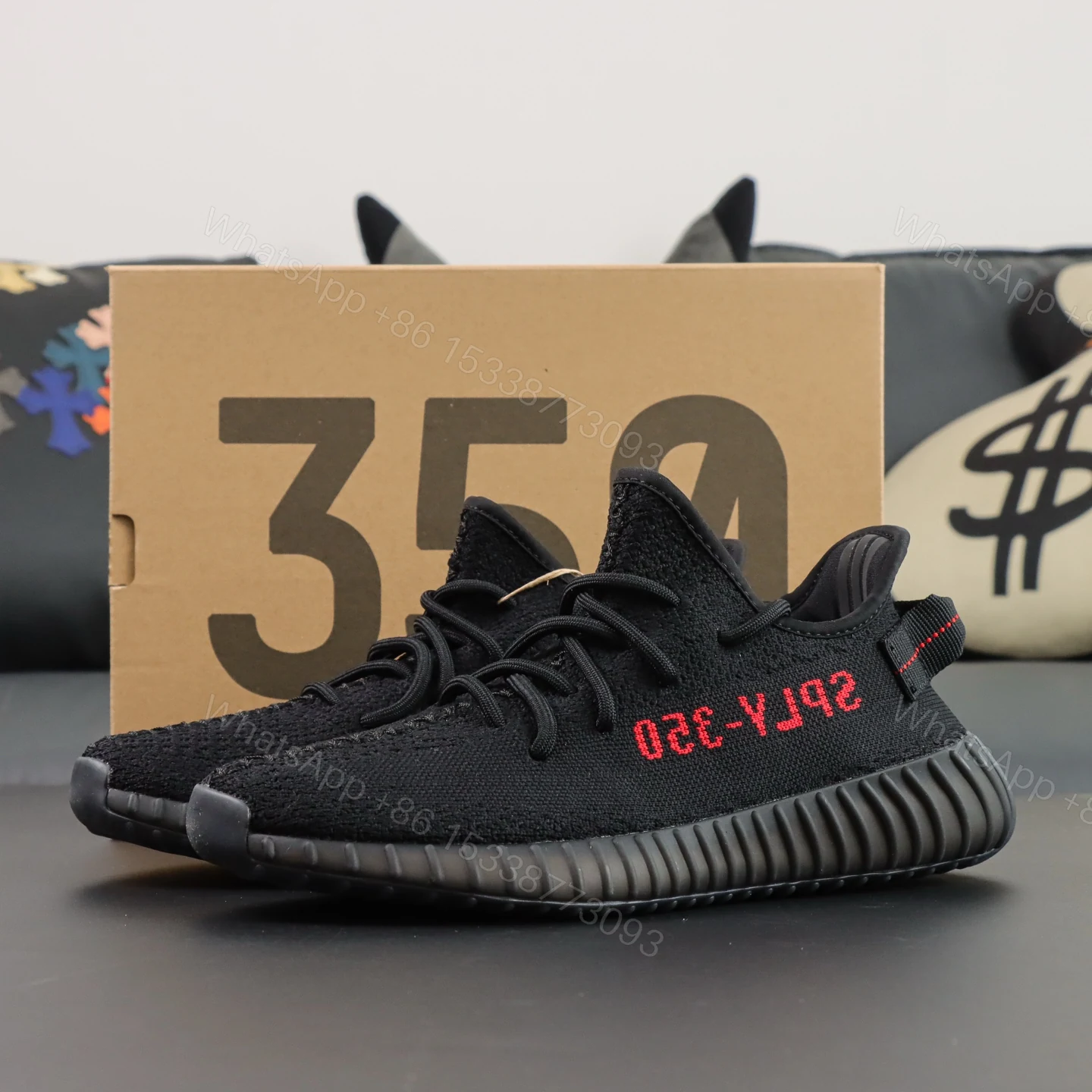 Yeezy Boost 350 V2 Bred Reps — view 1