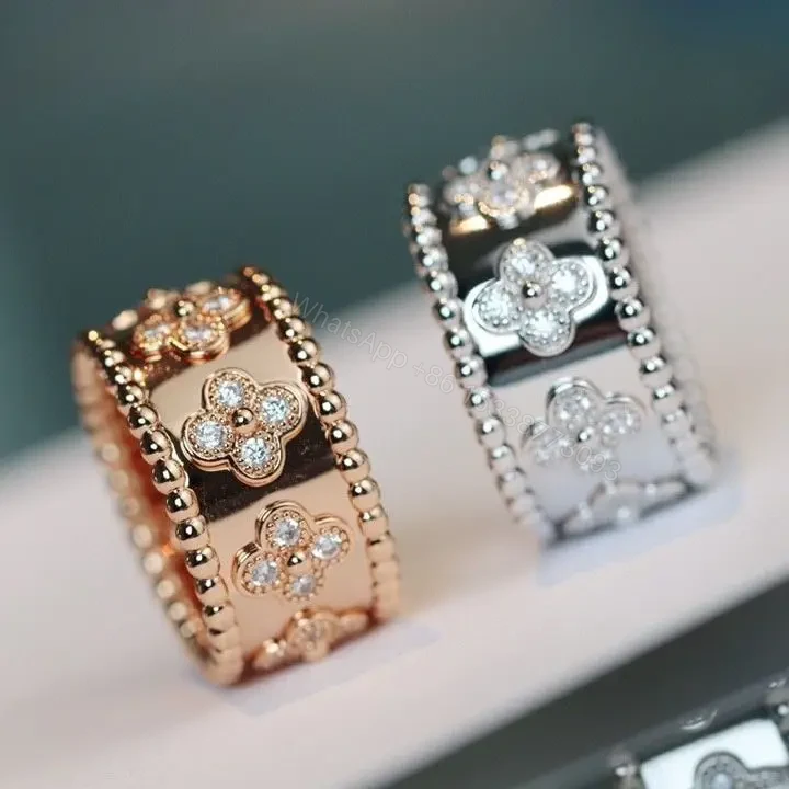View 9 of 高仿首飾VanCleef&Arpels*RO9ND00鑲鑽萬花筒戒指白金中號