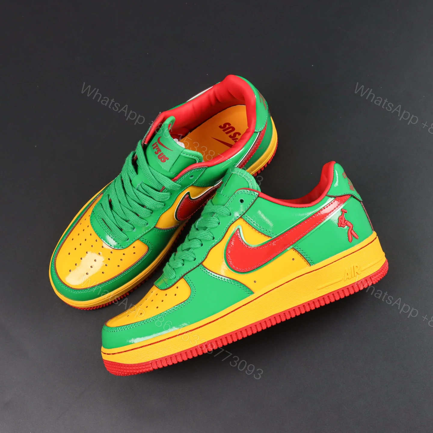 View 7 of Air Force 1 Low Lil Yachty Concrete Boys Lucky Green Reps