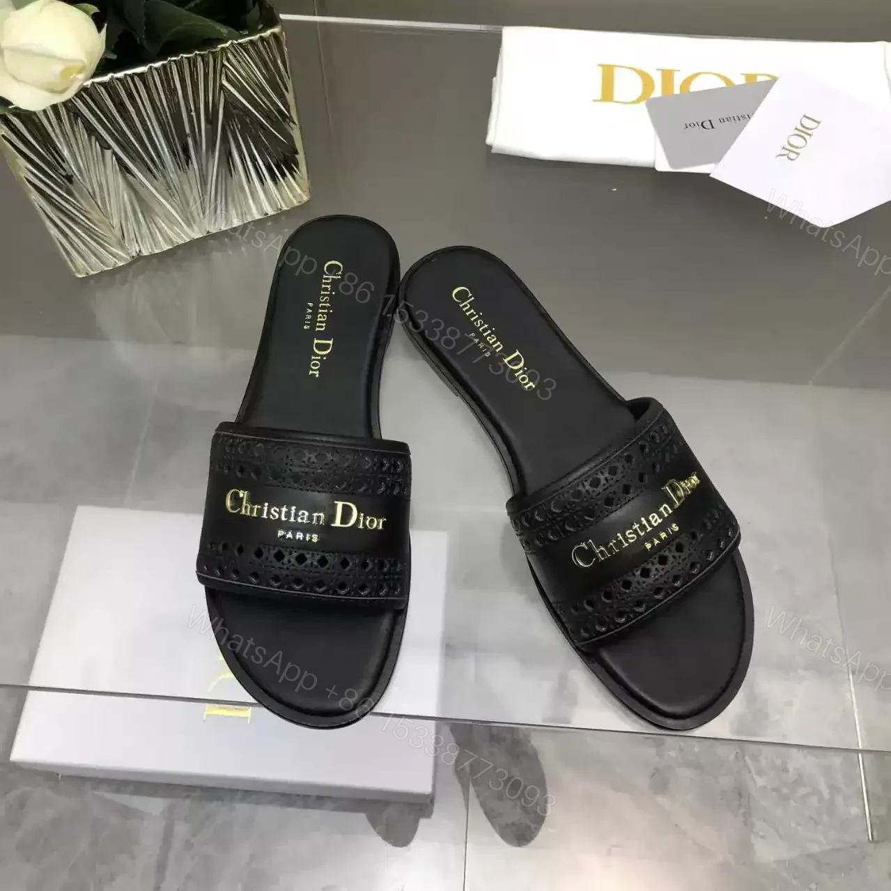 Dior The Irresistible D-Lane Mules – SDD008 — view 1