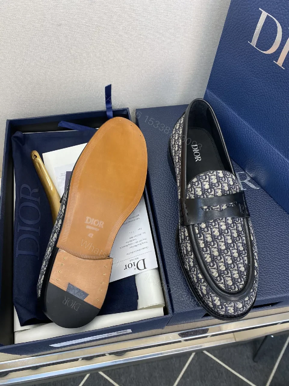 View 9 of Patterned Loafers + Leather Trim + Modern Classic + All-Day Comfort + loafers