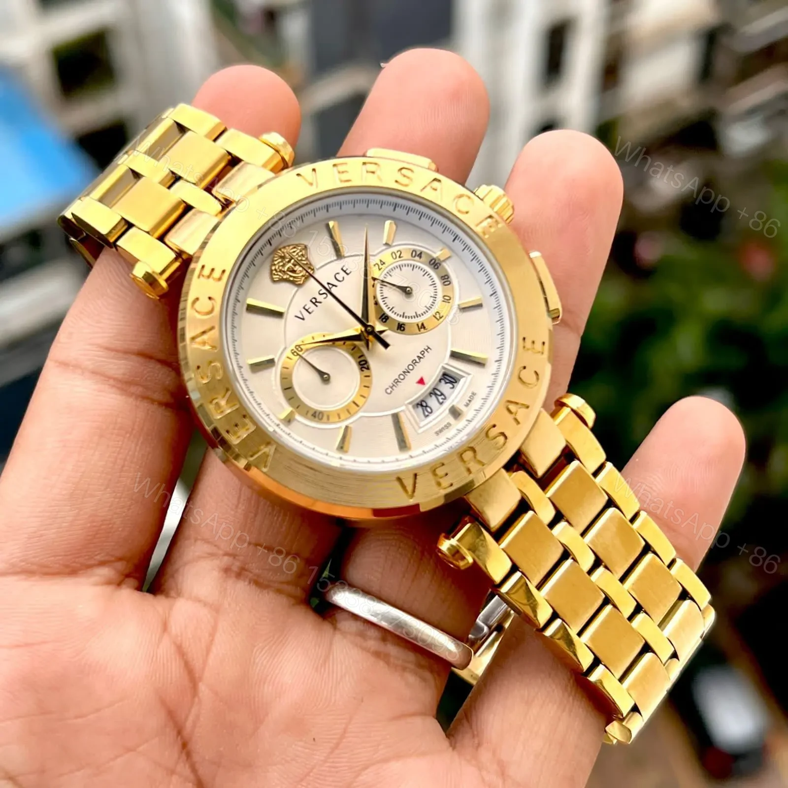 View 3 of Versace Aion Gold
