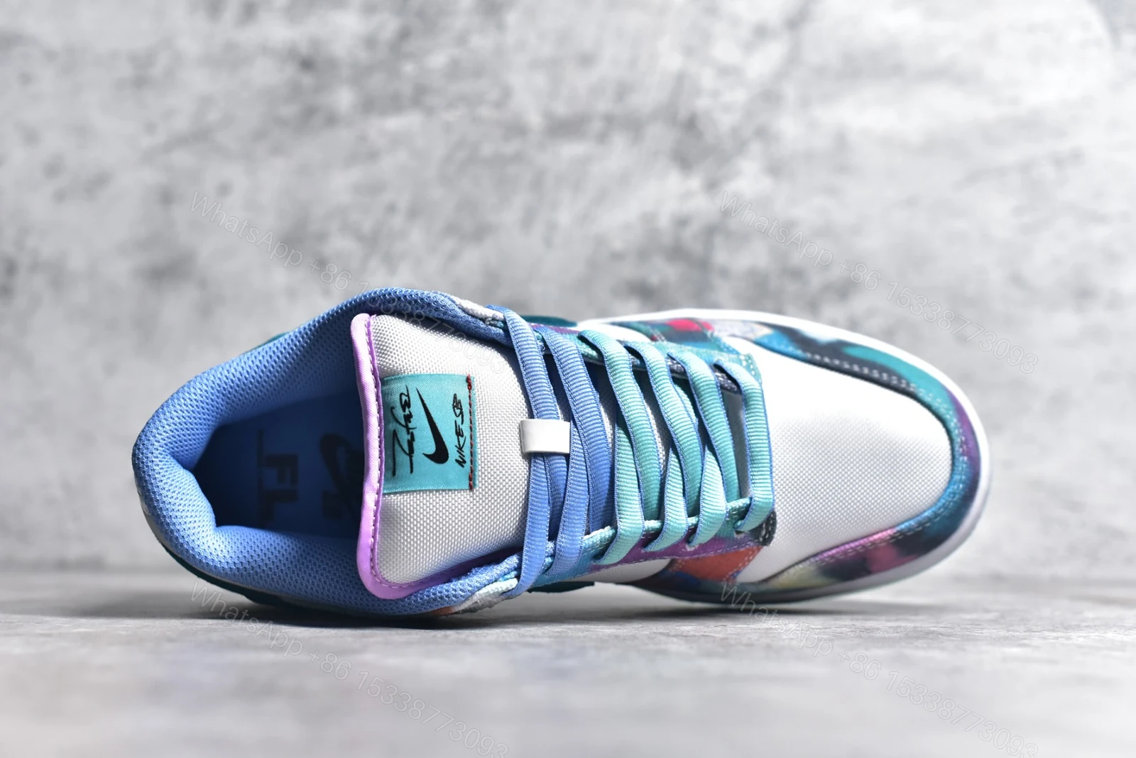 View 5 of Futura Laboratories x Nike SB Dunk Low Replica