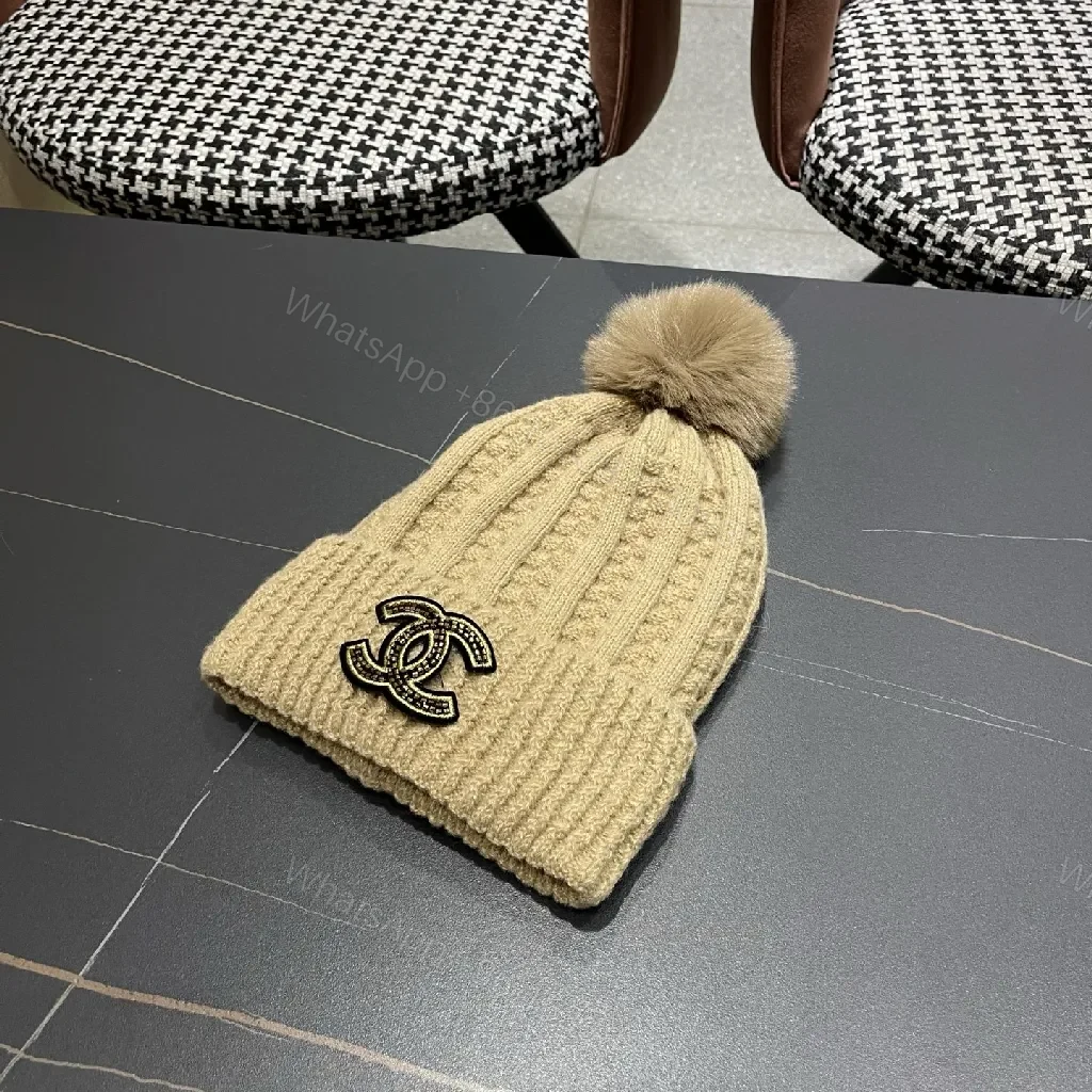 View 4 of Lux Knit Beanie + Premium Luxe Emblem + Cozy Chic + Warmth Texture + Beanie