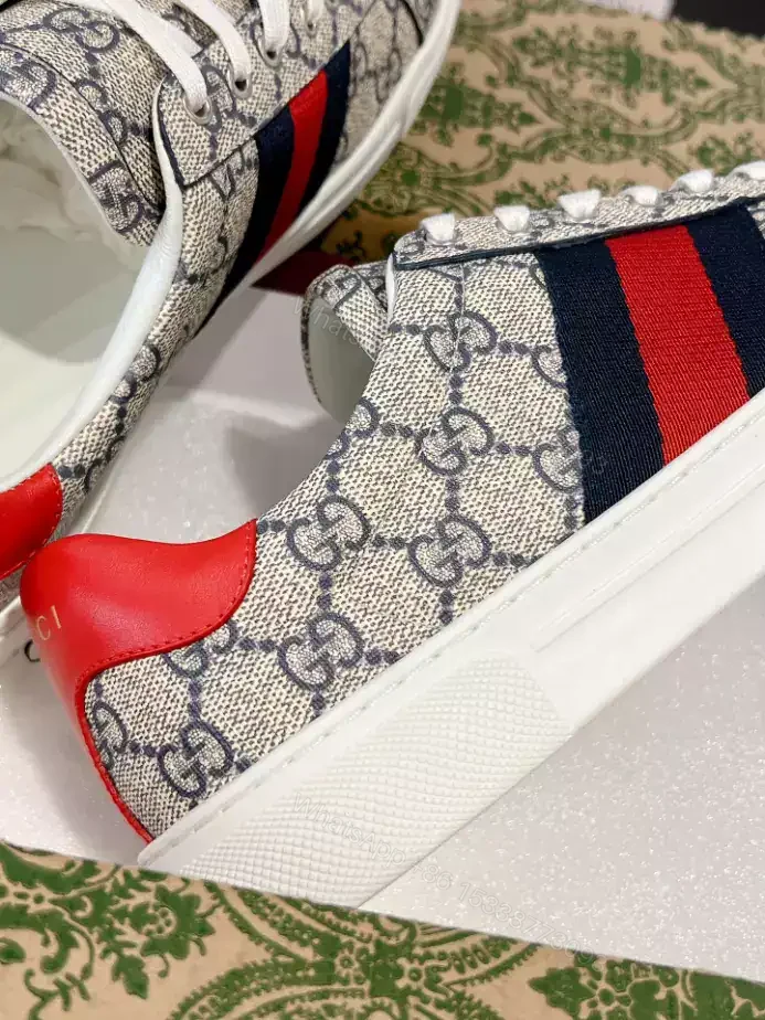 View 8 of MEN’S GUCCI ACE SNEAKER WITH WEB – GC248