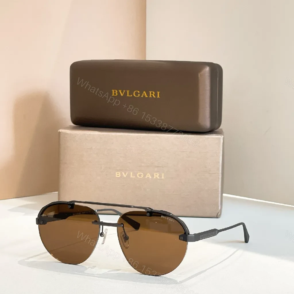 View 3 of Gunmetal Aviator Sunglasses: Polarized, Lightweight Stainless Steel Shades