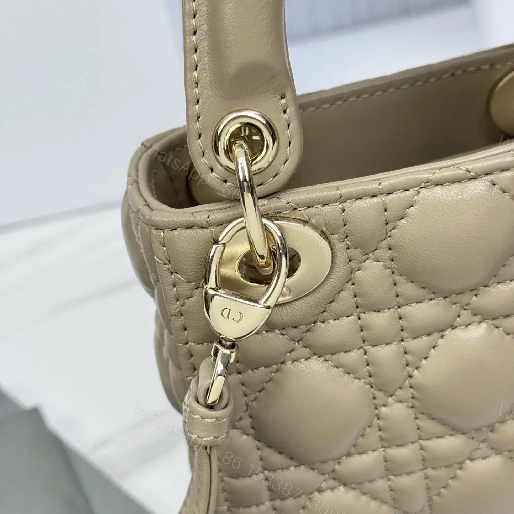 View 7 of Compact Quilted Satchel: Modern Texture, Iconic Details