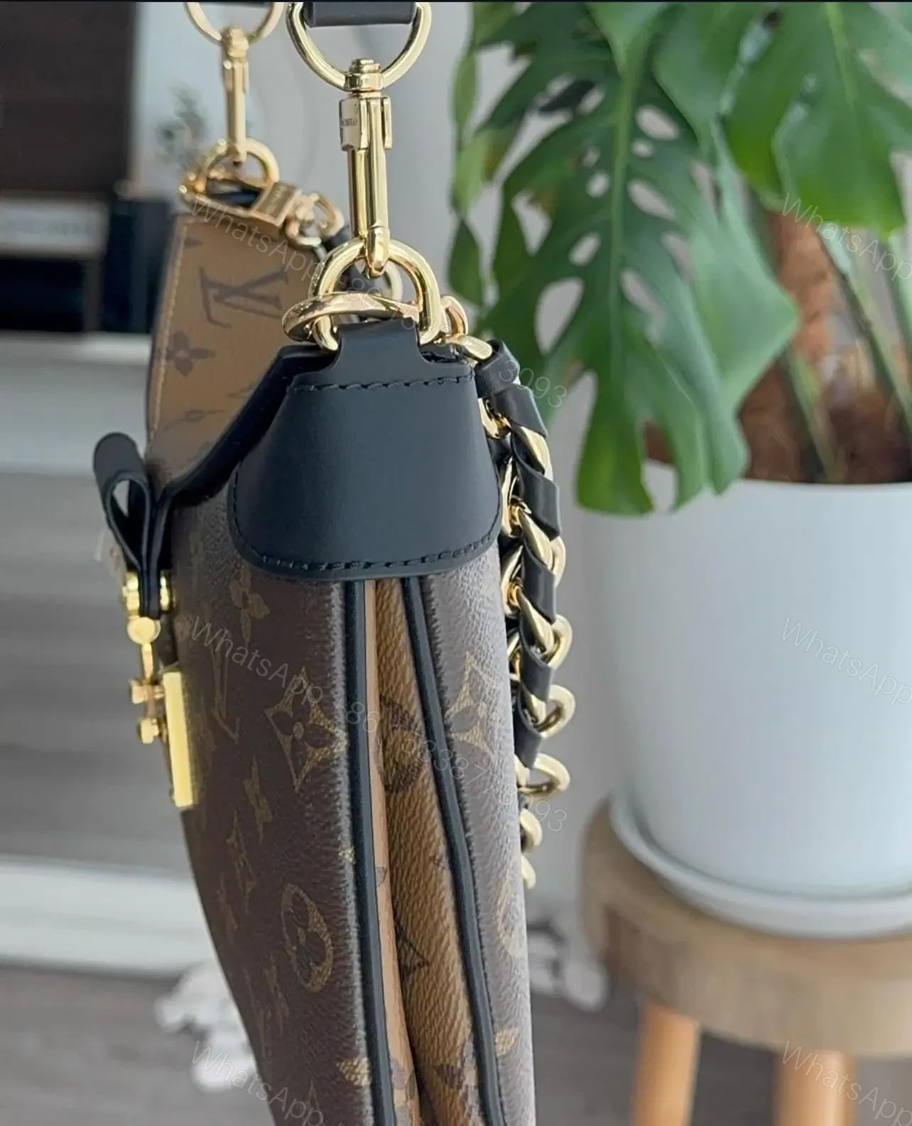 View 3 of Louis Vuitton LV Twinny bag in Monogram