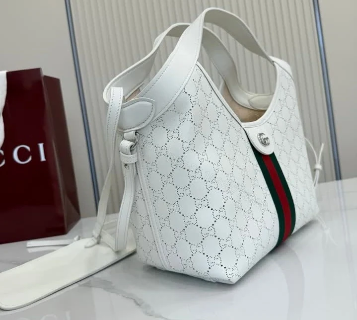 View 4 of Gucci Giglio Small Tote Bag TB5475 Mirror 1:1