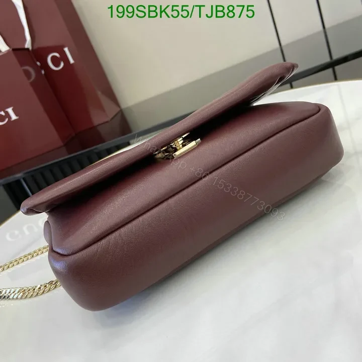 View 42 of Gucci Rosso Ancora Red Leather Mini Top Handle Bag HG258