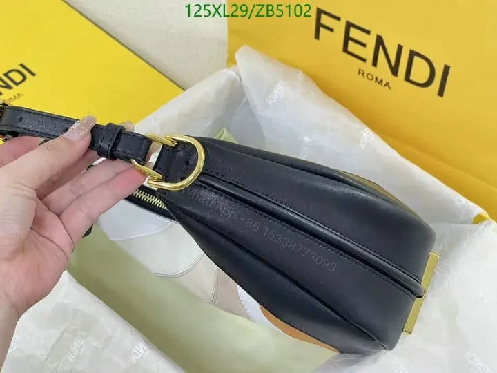 View 15 of Fendi Multicolor Fendigraphy Small Leather Handbag ZB59952
