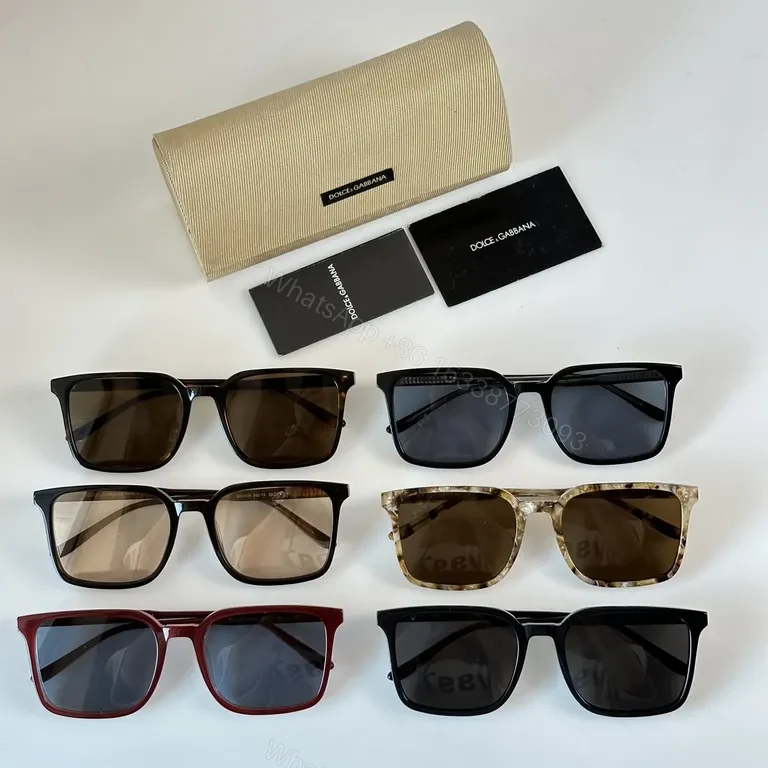 View 9 of Black Acetate Sunglasses â€” Bold Rectangular, UV400 Protection, Dolce & Gabbana